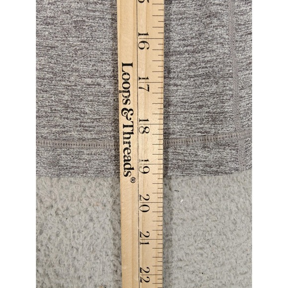 Lululemon Tank Top Womens 4 Gray Twist Back Built In Bra Yoga Athletic Racerback - Picture 10 of 13